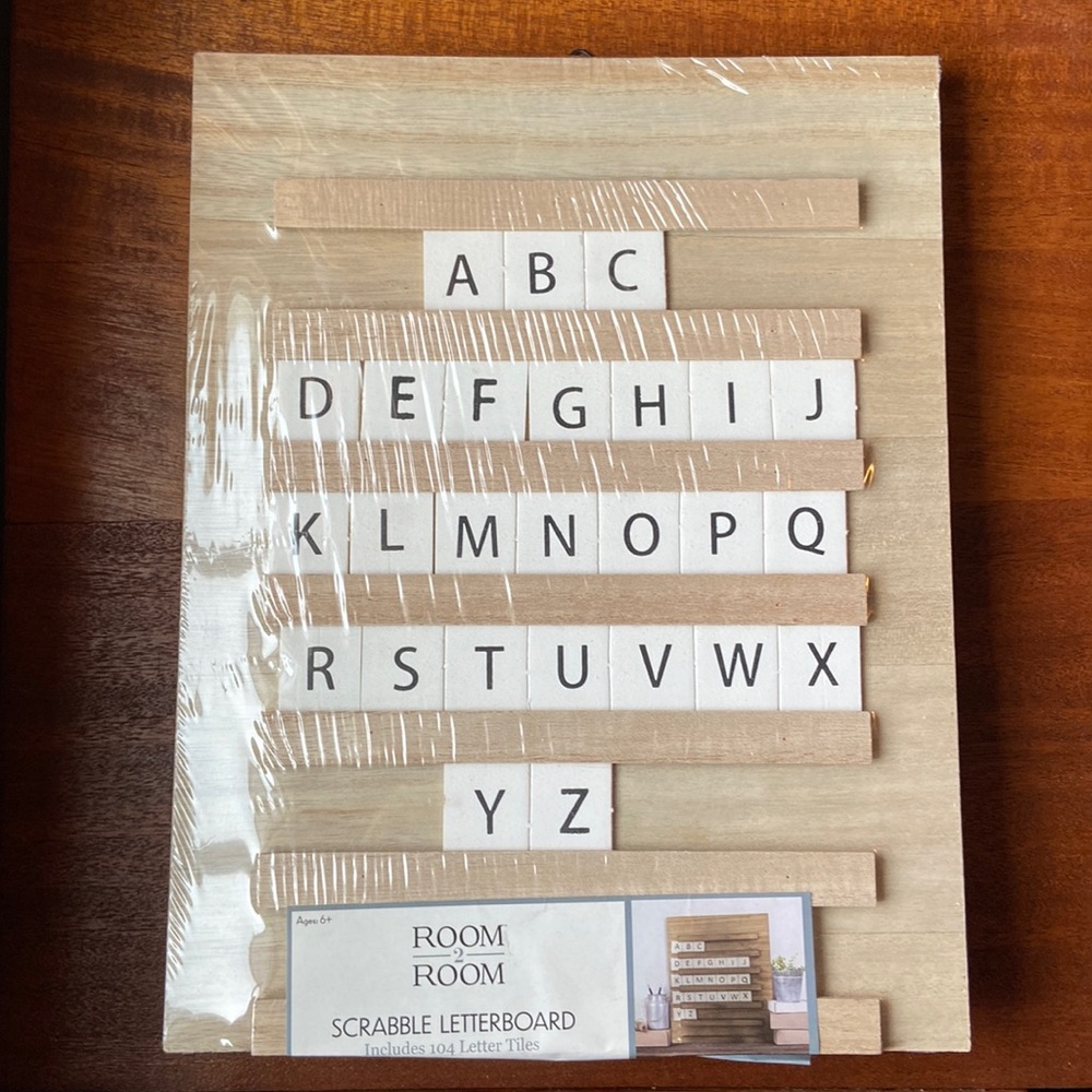 Scrabble Letterboard